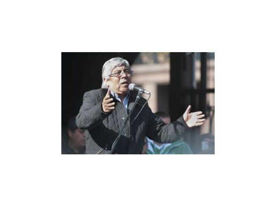 Hugo Moyano.