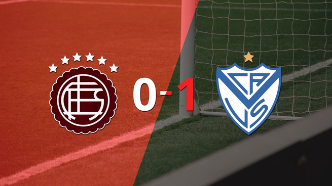 Vélez derrotó con lo justo a Lanús en su casa