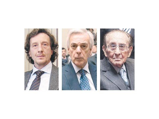 Eduardo Farah, Martín Irurzun y Carlos Fayt