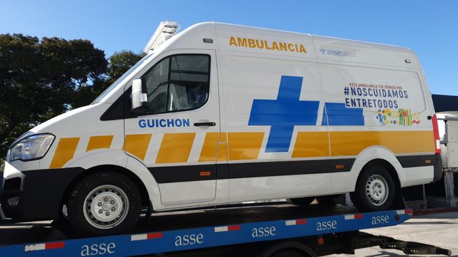 Ambulancia ASSE uruguay