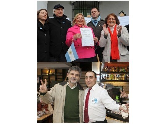 Postales de campaña.