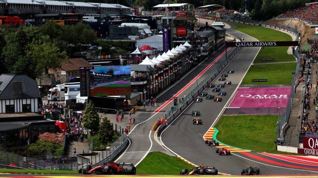 El Gran Premio de Bélgica se correrá en el mítico circuito de Spa-Francorchamps.