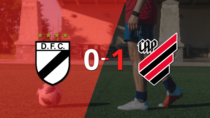 A Athletico Paranaense no le sobró nada, pero venció a Danubio por 1 a 0