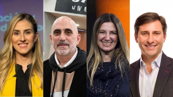 Analía Labandoczka, Gastón Marra, Silvia Lospenatto y Martín Goerling Lara.