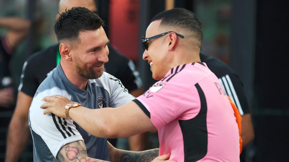 Video: the fun meeting between Lionel Messi and Daddy Yankee