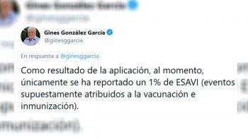 Ginés González García explicó las reacciones a la vacuna Sputnik V&nbsp;