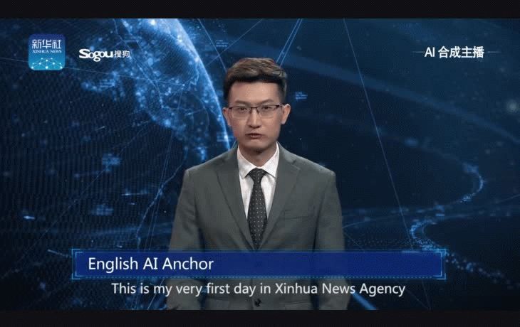 Un canal chino usa robots virtuales para presentar las noticias