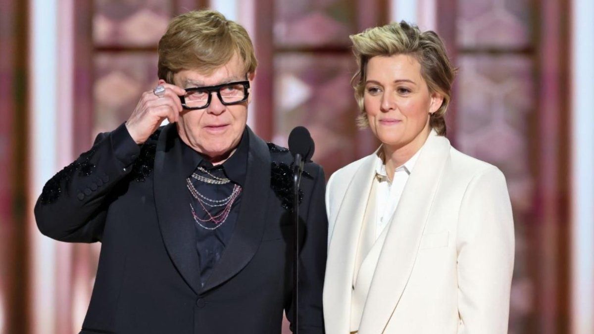 Elton John spoke about his health problem during the Golden Globes ceremony