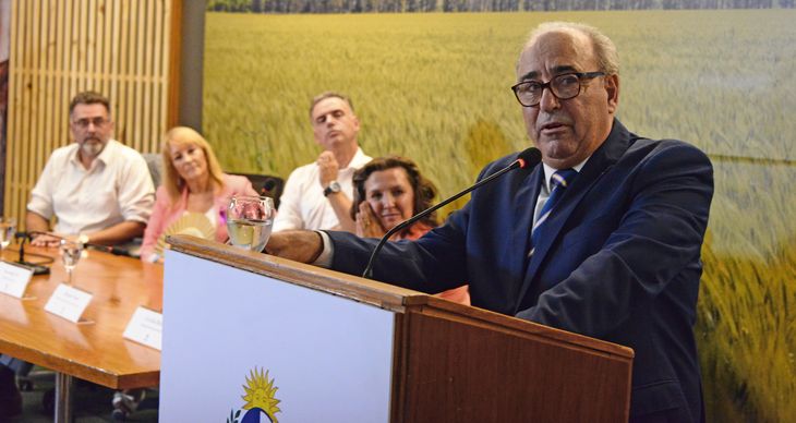 El titular del MGAP, Alfredo Fratti, se comprometió a impulsar la actividad agropecuaria por encima de Río Negro.