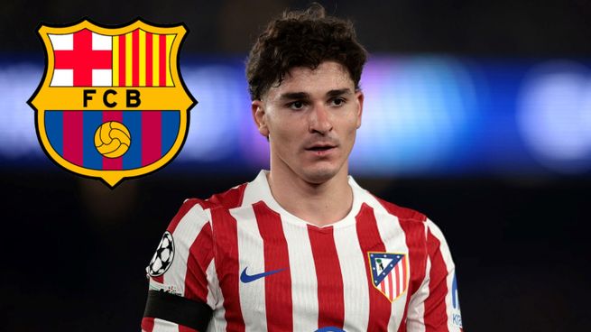 Julián Álvarez todavía no sabe si jugará en el Atlético Madrid o en el Barcelona la temporada 2026/27.