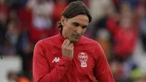 Diego Martínez aún no resarció económicamente a Huracán para irse, según denunció el presidente.