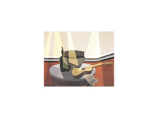 Obra de la serie «Soles» de Emilio Pettoruti que se vendió en una de las primeras subastas del año por 303.000 dólares, una muy alta cifra para el mercado porteño.