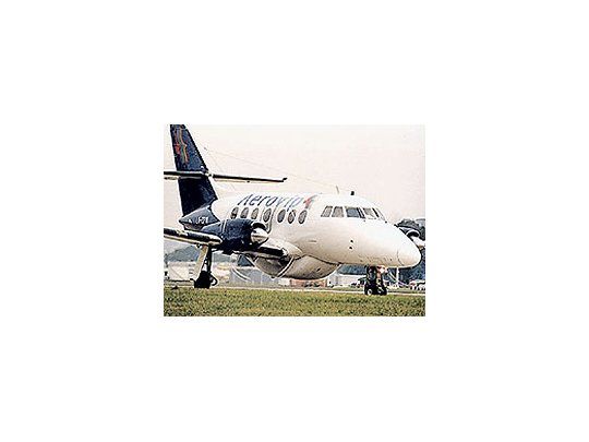 Los Jetstream 32 EP de 20 asientos que volaba Aerovip serán reemplazados por máquinas jet de 50 plazas.