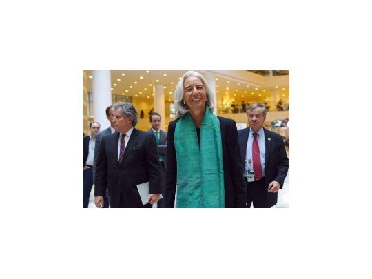 Christine Lagarde.