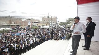 Pedro Castillo, presidente de Perú.