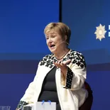 Kristalina Georgieva respaldó la política económica del Uruguay.&nbsp;