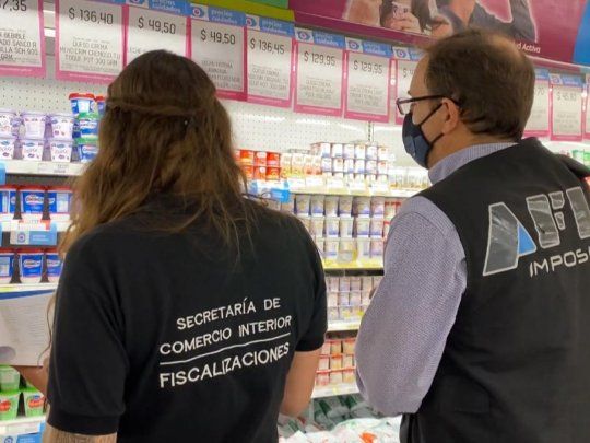 Secretaría de Comercio Interior y AFIP fiscalización de precios febrero 2021