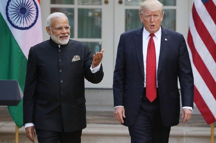 Trump también confirmó que se reunirá con Nerandra Modi en los próximos días. 