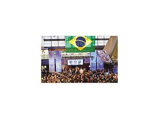 El Bovespa, el indicador líder de la región.