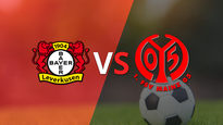 con la minima diferencia, bayer leverkusen vencio a mainz por 2 a 1