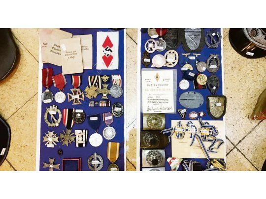 Objetos nazis en San Telmo