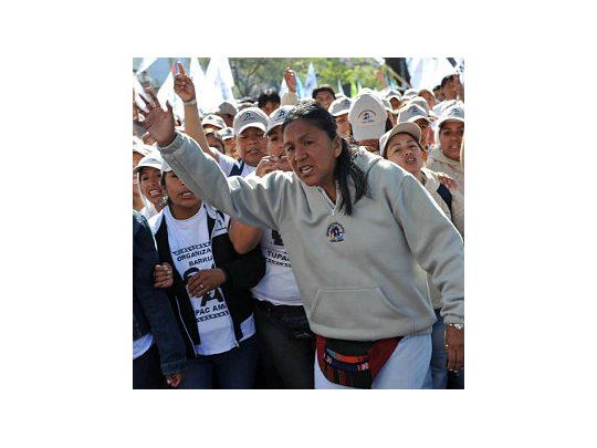 Milagro Sala.