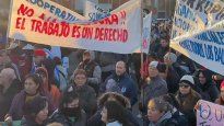 Feriantes de La Salada lograron reunirse con el intendente Federico Otermín.