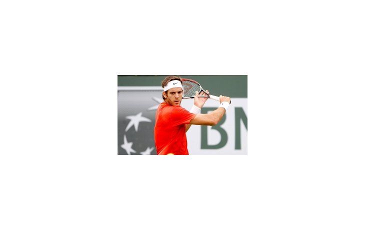 Juan Martín Del Potro está en semis finales de Indian Wells.