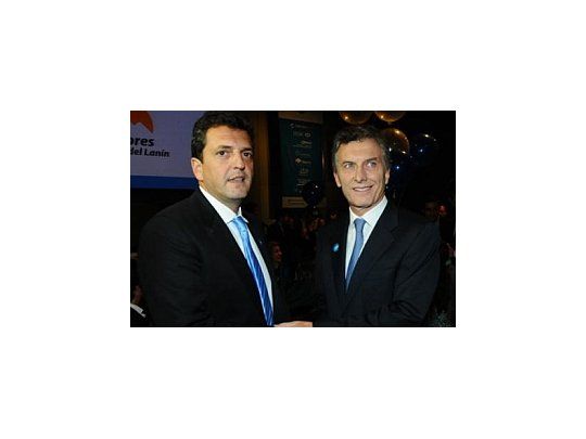 Massa y Macri.