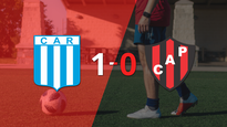 patronato no pudo con racing (cba) y cayo 1-0