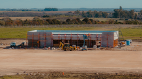 Avanzan a buen ritmo las obras en el Aeropuerto Internacional de Paysandú.