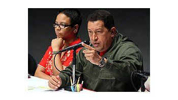 Hugo Chávez.
