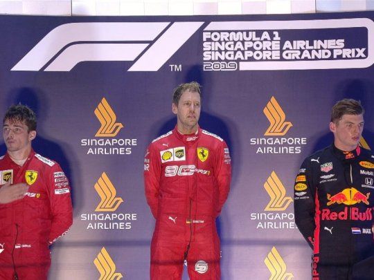 &nbsp;El alemán Sebastian Vettel (Ferrari) se valió de una acertada estrategia para conquistar este domingo en Singapur su primer Gran Premio en 23 carreras, y el primero en 2019