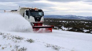 La nieve es protagonista en la Ruta 40