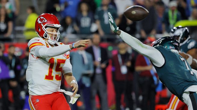Un heróico Patrick Mahomes llevó a los Chiefs a ganar el Super Bowl ante los Eagles &nbsp;