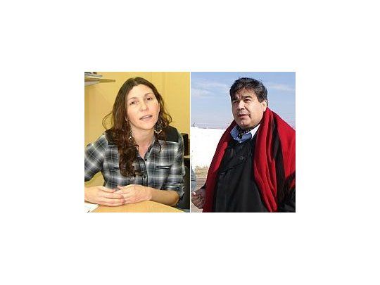Mónica Macha y Mario Ishii