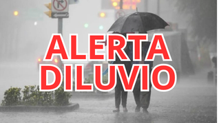 Alerta por diluvio en México.