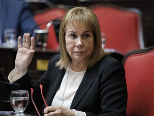La senadora provincial Nidia Moirano.