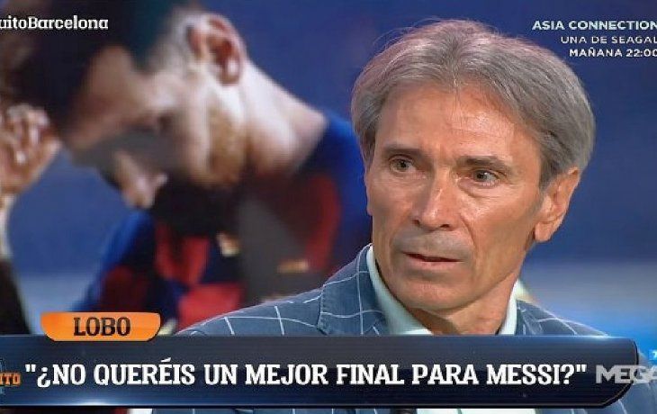 Si a la misma hora juegan el Barca y Messi, conmigo no cuenten. Yo miraré a a Messi, dijo el Lobo&nbsp;Carrasco.&nbsp;