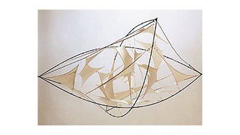 ámbito.com | «Espacio-Luz-Concepción» esla primeramuestraindividual deJenz Meyer,artista alemánque realiza susobras en el lugaren que van a serexhibidas,transformándoloen parte delprocesocreativo.