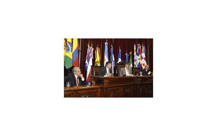 Diego Bossio, en el Senado.