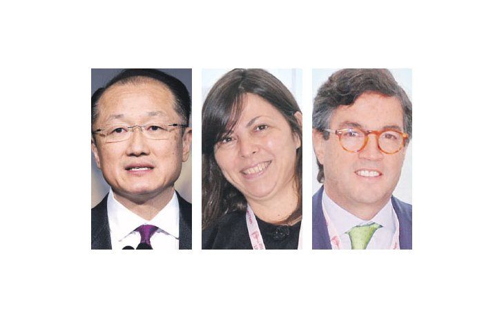 ámbito.com | Jim Yong Kim, Silvina Batakis y Luis Alberto Moreno