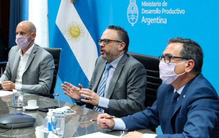 Matías Kulfas encabezó la reunión con sus pares provinciales.