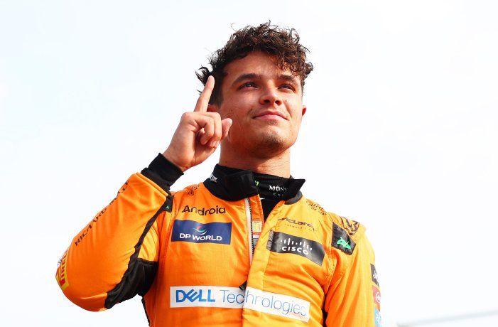 Lando Norris fue el gran ganador. Lando Norris fue el gran ganador.