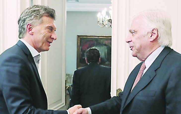 Agenda. Mauricio Macri recibió ayer al titular del grupo Sidus, que desarrolló la primera papa transgénica producida en Argentina.