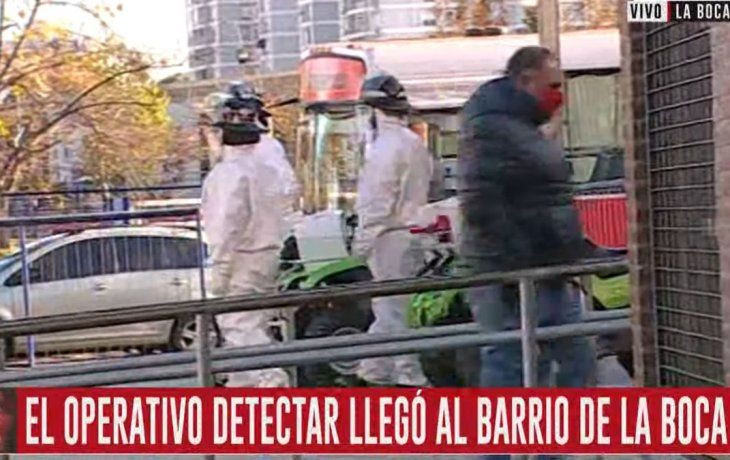 El operativo Detectar llegó a La Boca y luego se extenderá al sur de la Ciudad