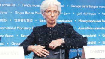 Christine Lagarde, titular del FMI, ve como positiva la desaceleración de la economía china, pero reconoce que será una dura transición.