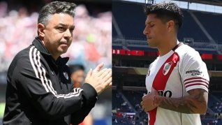 Con la sensible baja de Enzo Pérez, así sería la formación de River para enfrentar a Racing