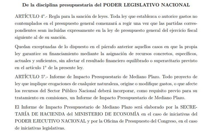 Uno de los puntos más importantes del proyecto de ley