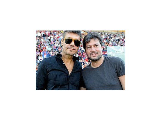 Lammens y Tinelli cerraron su campaña.